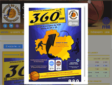 Tablet Screenshot of basketloiret.com